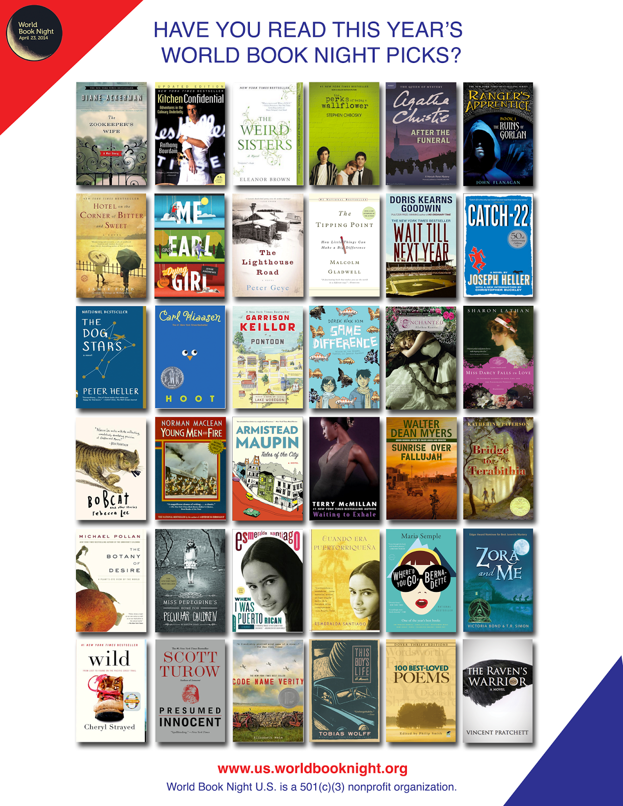 What were some popular books in 2014?